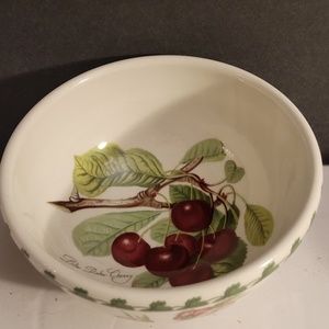 Portmeirion Pomona Bowl Late Duke Cherry Fruit Cereal Bowl Dessert 5.5"